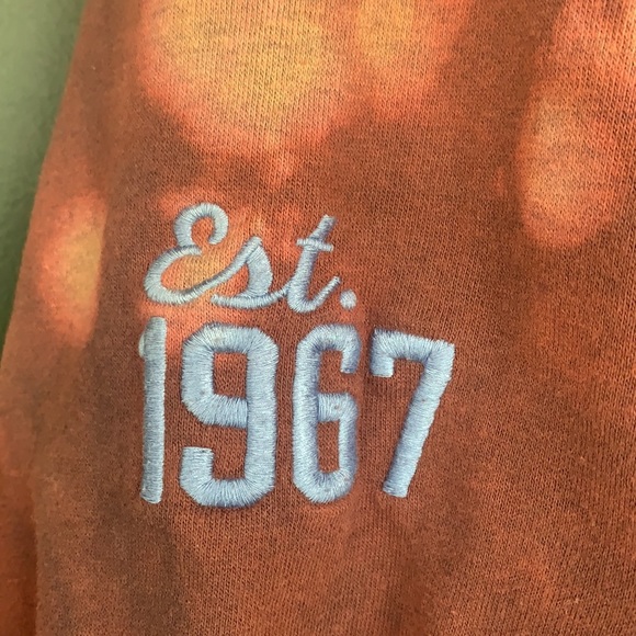 Penguins Hockey Custom Bleach Dye Hoodie-Large - Picture 4 of 6